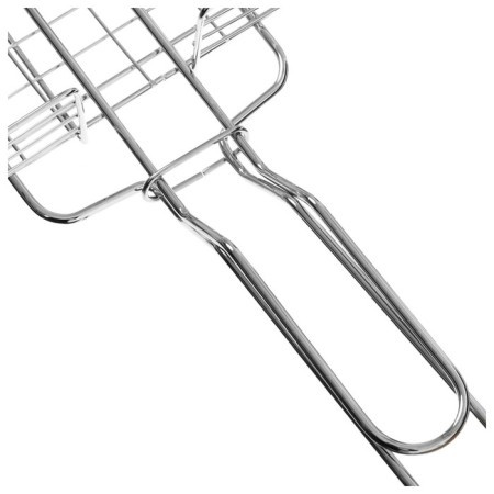 Ground grill Universal Maclay, 25x31 cm, chrome steel, for barbecue-11