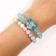 Bracelet Children's "Elsa" jewelry, 2 pieces, cold heart