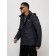 Sports male jacket, size 52, dark blue color