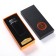 Electronic lighter "strength, courage, perseverance", USB, spiral, 3 x 7.3 cm, black