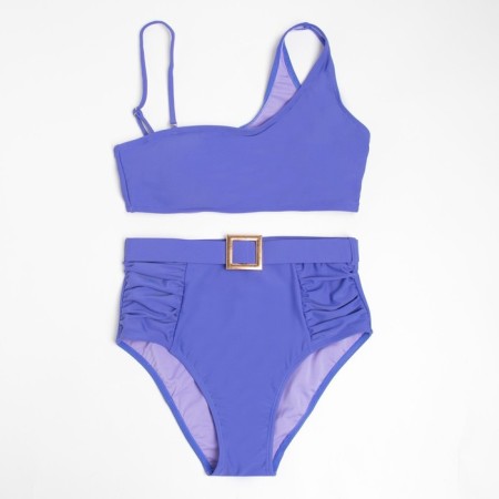 Separate Minaku Minaku swimsuit with a strap blue, size 42-4