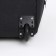 Road bag on wheels, a lightning department, with an increase, an outer pocket, black color
