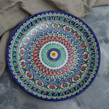 Lryagan Round Rishtan Ceramics, 41cm-1