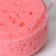 Body sponge COOKIE, 11.5 × 5 cm, pink color