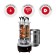 Electric stepmowood electric Redmond RBQ-0252-E, 900 W, 6 skewers