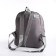 City backpack of textiles on lightning, 2 outer pockets, color gray color