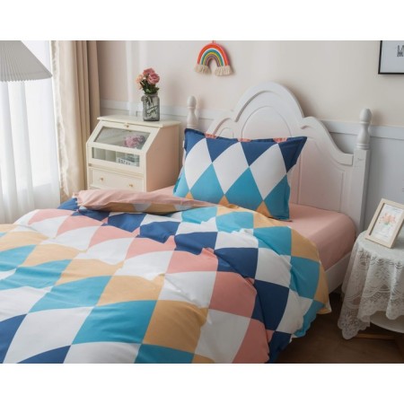 Bed linen children's “Rombics”, size 160x230 cm, 160x220 cm, 50x70 cm-1