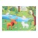 A brochure with stickers "in the forest"