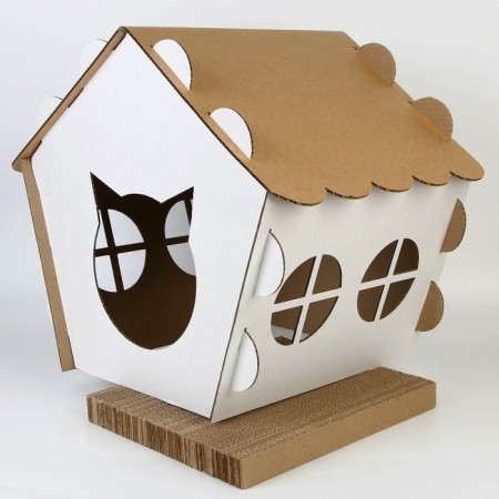 House with clawshell, 45 x 41 x 45.5 cm-1