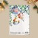 Interactive postcard "Happy New Year", balls, 12 x 18 cm, New Year