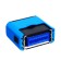Automatic stamp for the teacher "Well done", 14 x 38 mm, blue