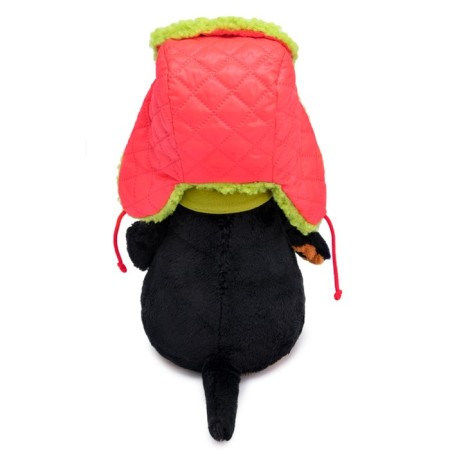 Soft toy "Waxon in a quilted cap and scarf", 25 cm-2