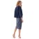 Cardigan female, size 44, blue color