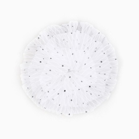 Outlet. Bant for hair on elastic band, white, 11 cm, Minnie Mouse-2