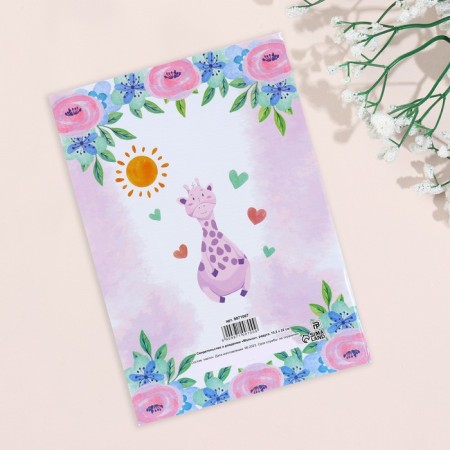 The folder for the birth certificate "Baby" Rainbow, A5-1