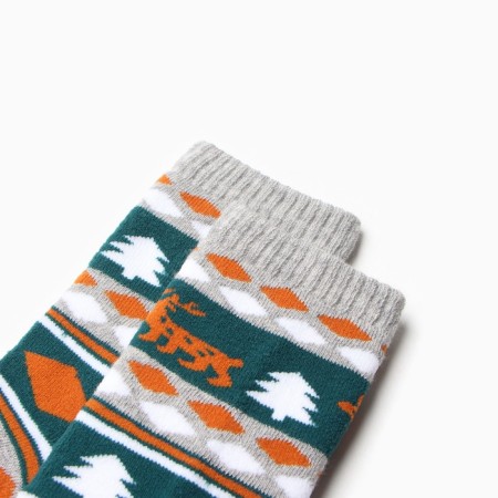 Nosk children's terry "Scandinavian patterns" Color gray, size 22-24-1