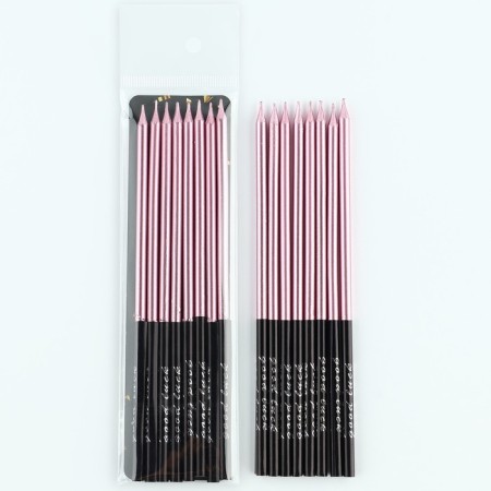 Candles for the cake "On your special day", pink, 8 pcs.-1