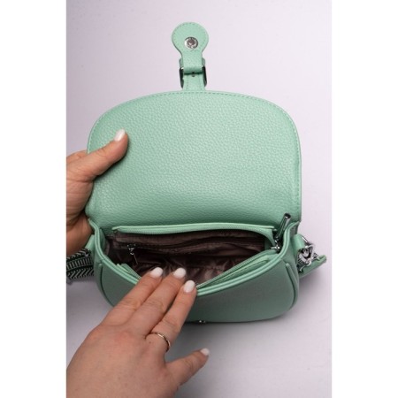 Cross-Body Bag, eco-leather, ludor turquoise, 21x8x18 cm-4