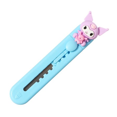 Chancellery knife 9mm Kuromi, plastic case, in a bag with a Euro suspension-1
