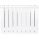 Aluminum radiator Stout Bravo, 500 x 80 mm, 9 sections, side connection