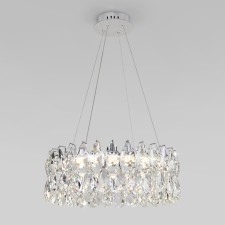 Светильник подвесной Bogate's Marvel 90371/1, LED, 72 Вт, 3000/4000/6000К, 6186Лм, 550х550 мм, цвет хром