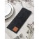 Envelope for cutlery "Gray", 25 × 10 cm, thickness 2 mm, color black
