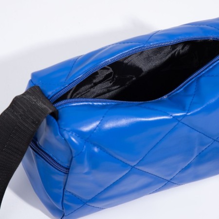 Women's bag with lightning, blue color-4