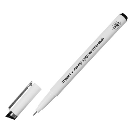Handle capillary for drawing and graphics gamma "Studio" Liner 0.1 mm, black, price for 1 piece-3