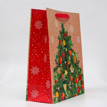 New Year. Gift package "Big Christmas tree", 33 x 42.5 x 15 cm.-1
