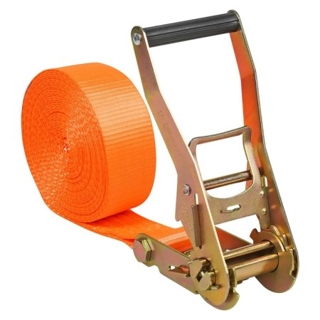 Airline cargo fastening belt, with a ratchet, ring 5 tons, 8 m-2