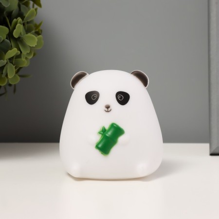 Nightlight "Panda" led white-black 7.5x7x9 cm