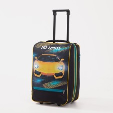Baby suitcase 32 l (s), Sacvoyage, lightning department, orange/black color