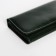 Women's wallet on the button, the color is dark green