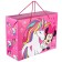 Package-Korobok, 40 x 30 x 15 cm "Dream", packaging, Minnie Mouse and unicorn