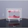 Sanding clock-picture "Avini", 18 x 13 cm, anti-stress, pink sand