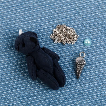 Sewing kit. Interior doll "Katti", 30 cm-3