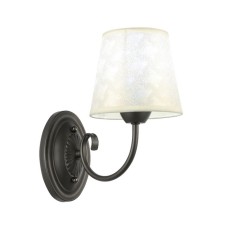 Wall lamp EVOLUCE. Sle120301-01. Rimento. 1x40 W, E14, 14x25 cm, dark -gray color