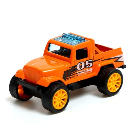 The machine "Cool races", metal, inertial, 1:64, color mix, in a bag-4