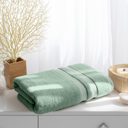 Terry towel Verossa Charme, 460 gr, size 70x140 cm, wormwood color