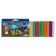Loars of colored algems, in a set of 9 pieces, square