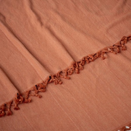 Sammy blanket, size 150x200 cm, Bordeaux color-1