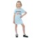 Children's dress Childhood, height 110 cm, light blue color