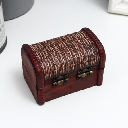 Casket wood chest "Book" 6.3x8.8x6.5 cm-4