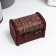 Casket wood chest "Book" 6.3x8.8x6.5 cm