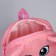 Baby backpack for a girl "cat", plush