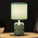 Aurora table lamp E14 40W azure 13x13x25 cm Risalux