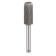 Cylindrical metal ball KWB, 13x32 mm, shank d = 6 mm, high -speed steel HSS