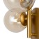 Bra Maytoni Mod545WL-03G, 3xg9, 28W, 14x21x25.5 cm, color gold