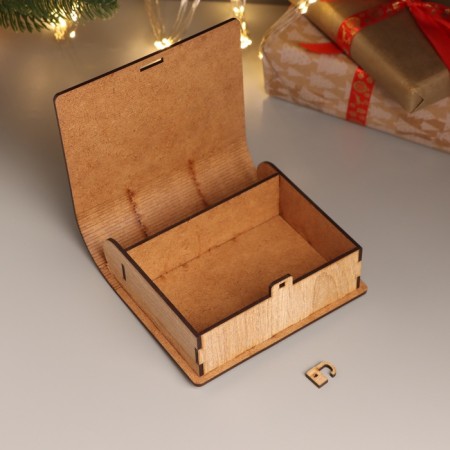 New Year's Building Book "Grandfather Frost" 14x12x5 cm-3