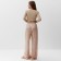 Home Home (longshit and trousers) KAFTAN "velvet", 44-46, roses/beige